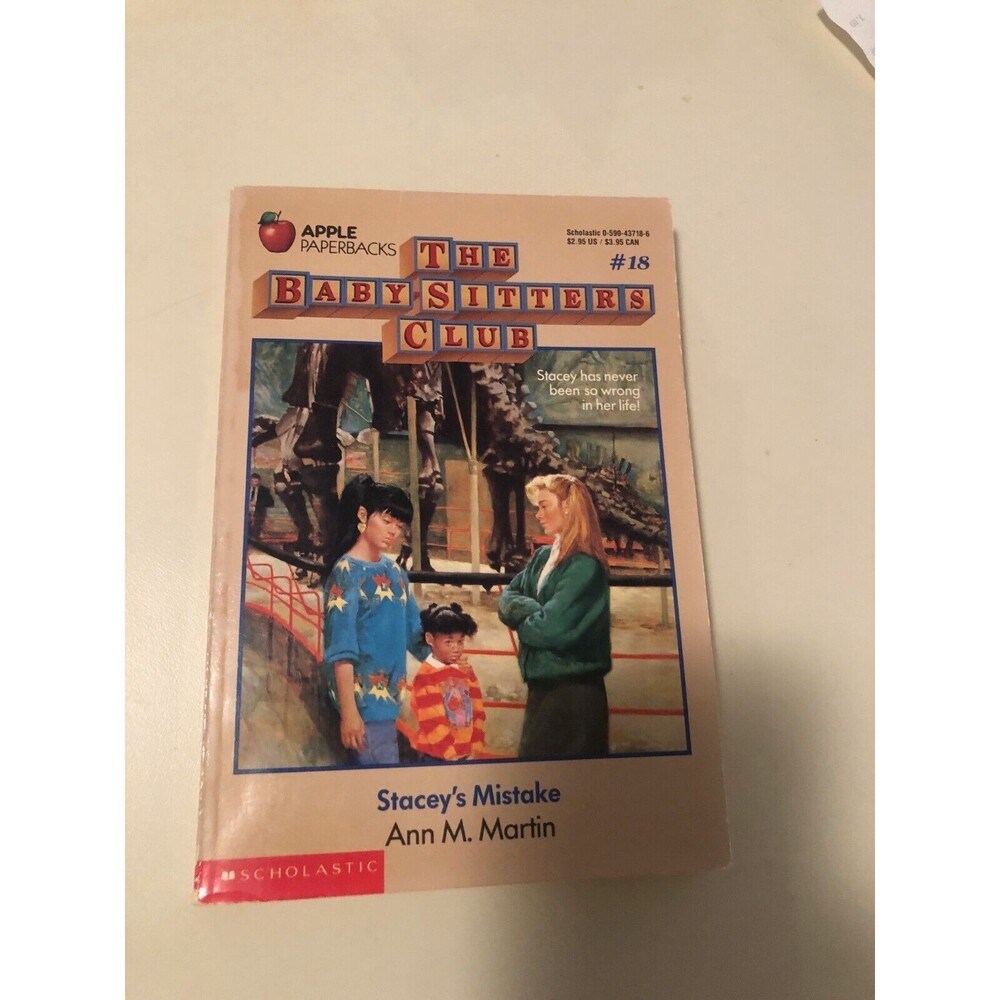 Stacey’s Mistake (The Baby-Sitters Club #18) Ann M. Martin (VINTAGE 1987)